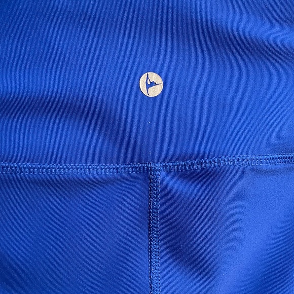90 Degree by Reflex blue crop leggings size L - Picture 4 of 9